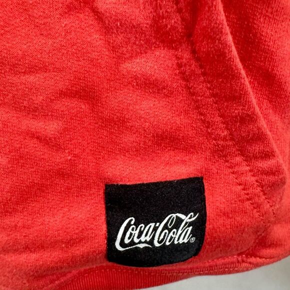Coca-Cola Refresh Yourself red coke cap hoodie size medium - Picture 4 of 7